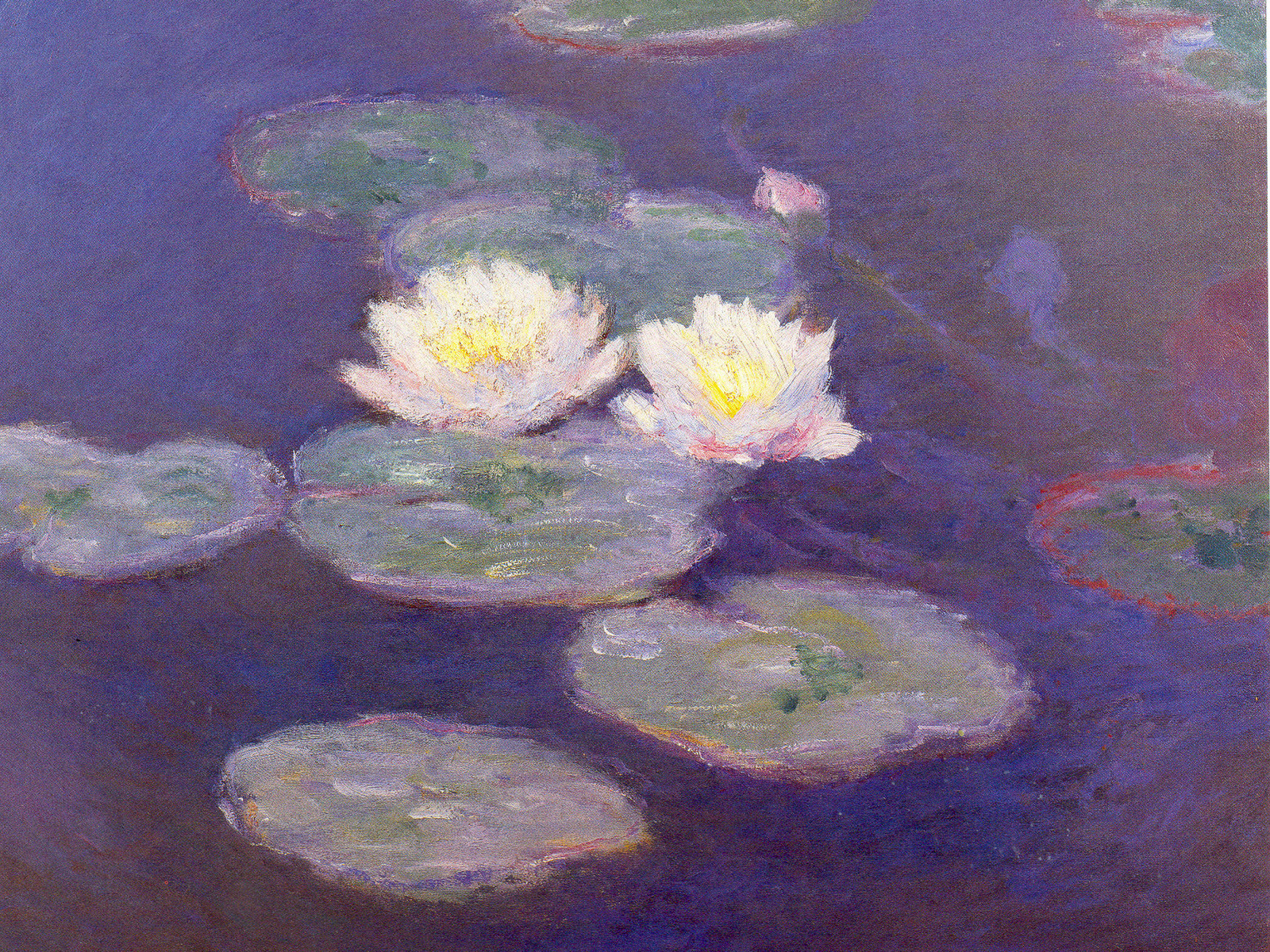 莫奈油画壁纸