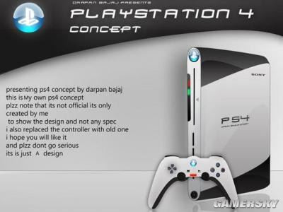 超前卫!玩家设计XBOX720,PS4主机概念图赏图