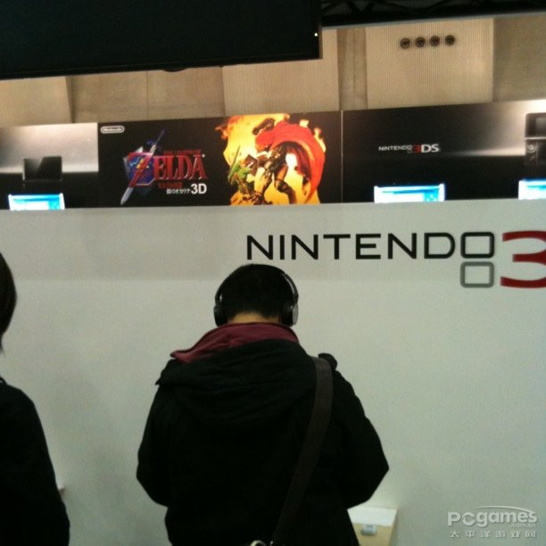 2011任天堂3ds试玩体验会首日入场组图图片_