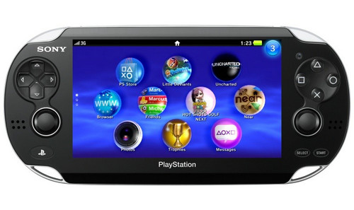 索尼新一代PSP游戏掌机高清硬件图片_游戏硬