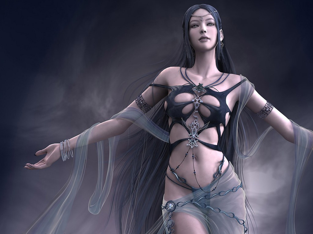 游戏美女壁纸
