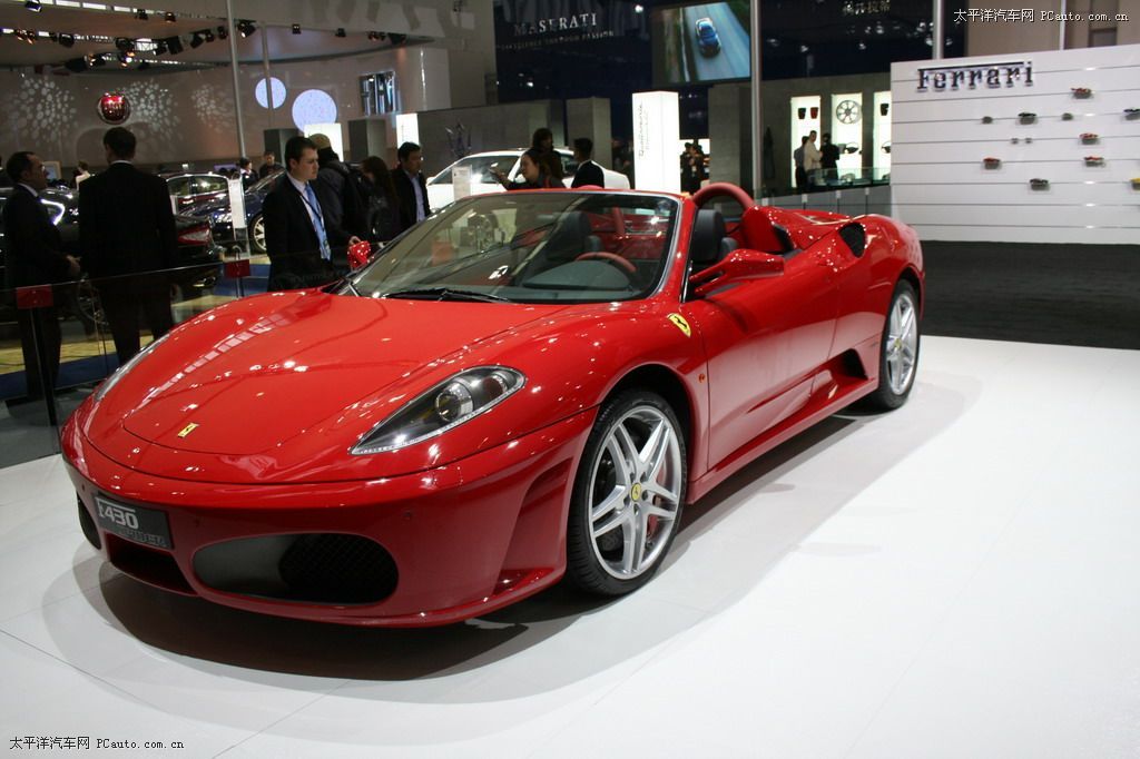 法拉利F430車展高清大圖