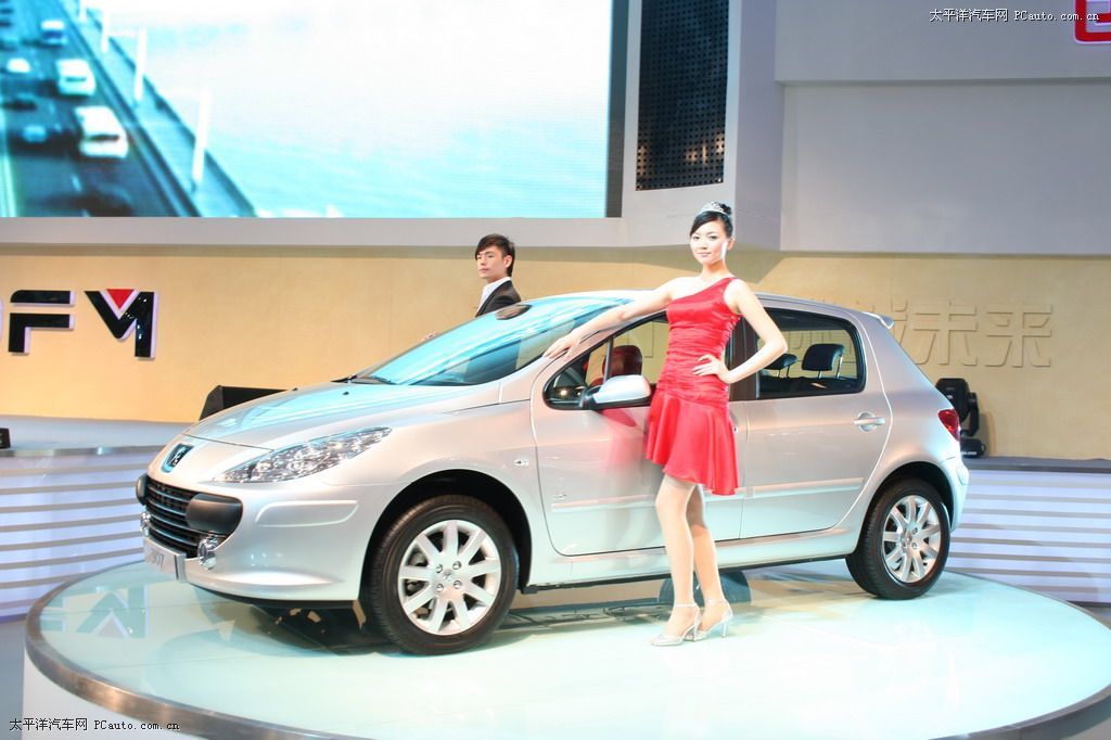 標(biāo)致307車展高清大圖
