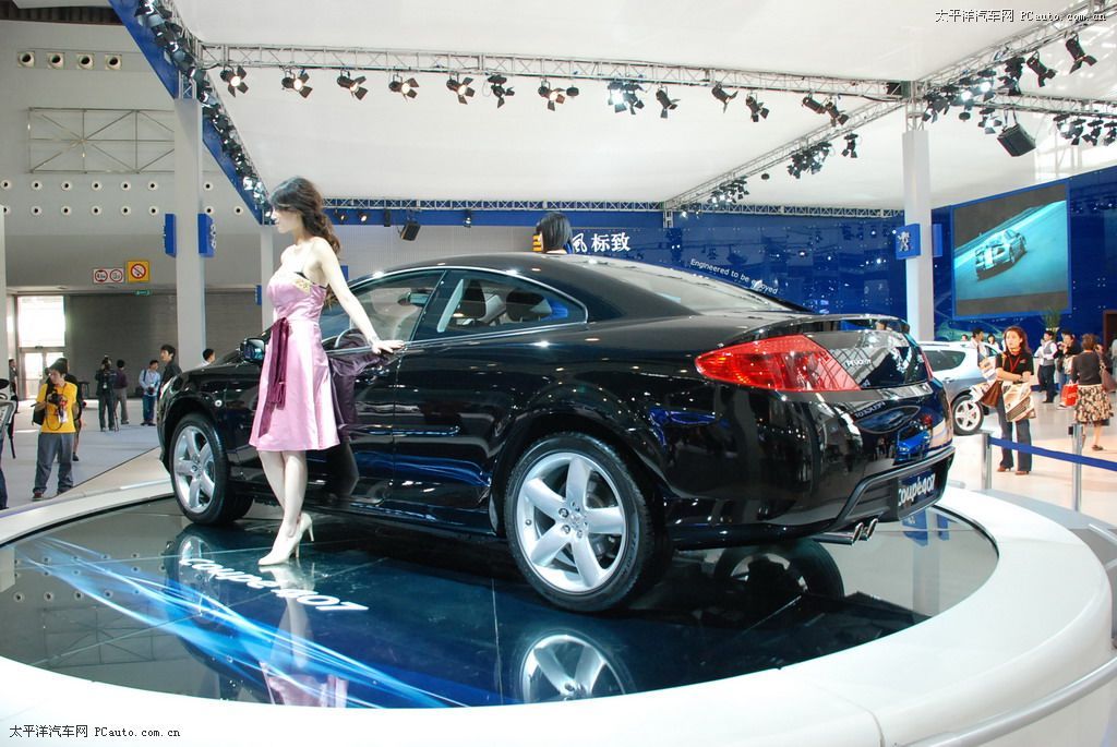 標(biāo)致407車展高清大圖