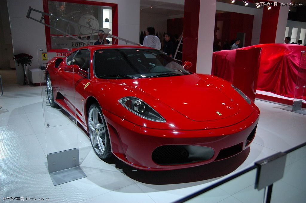 法拉利F430車展高清大圖