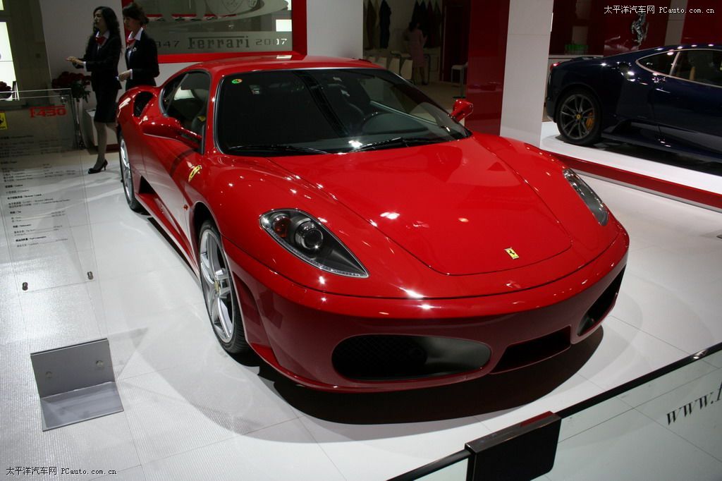 法拉利F430車展高清大圖