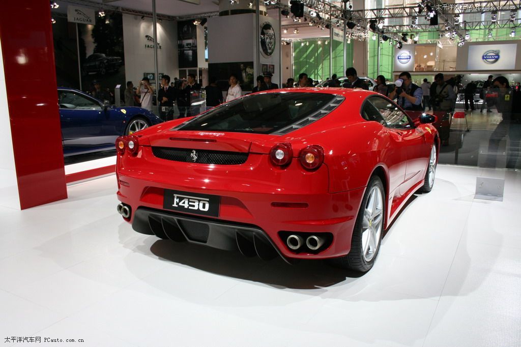 法拉利F430車展高清大圖