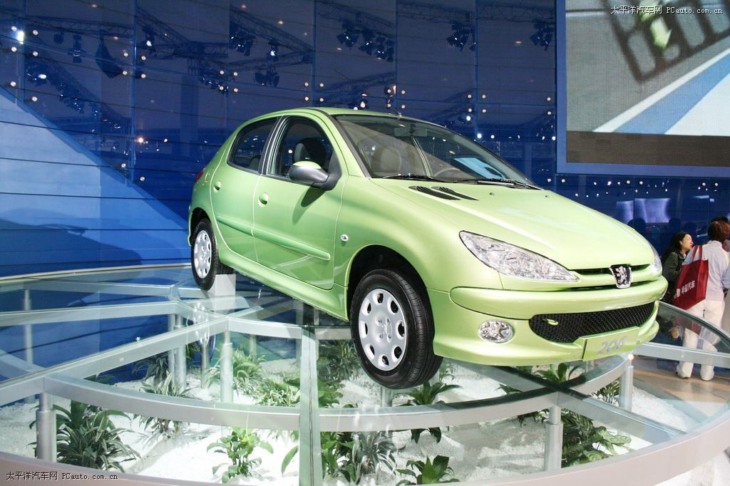 標(biāo)致206車(chē)展高清大圖